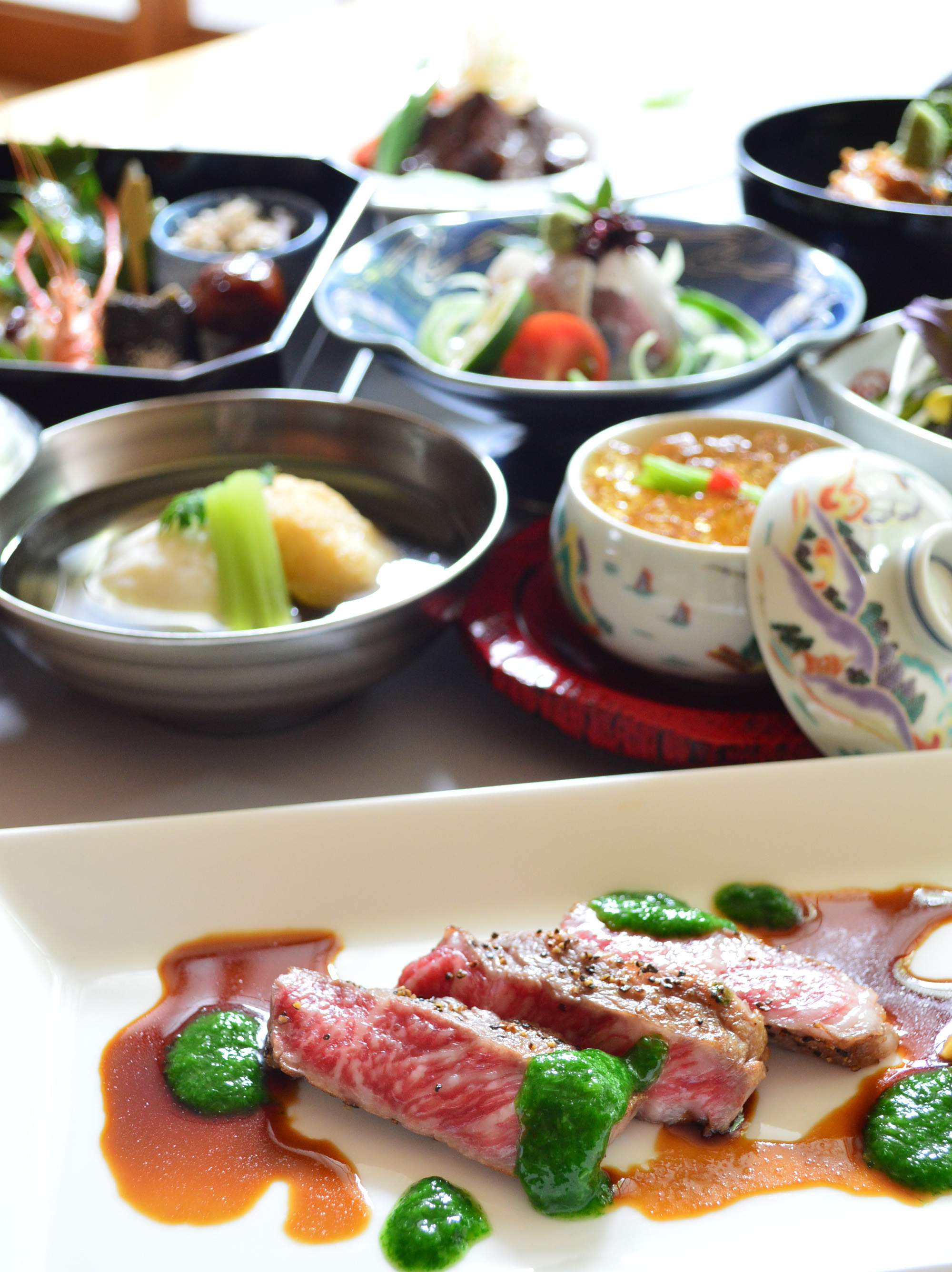 あか牛とひご野菜を愉しむ宴 料理イメージ写真